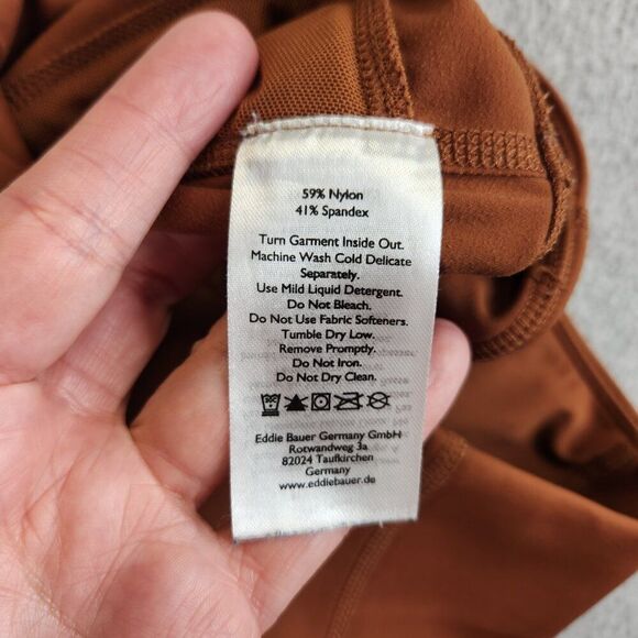 Eddie Bauer Leggings Womens TL Camel Brown Cargo Ankle Trekking Overlanding - Picture 9 of 14